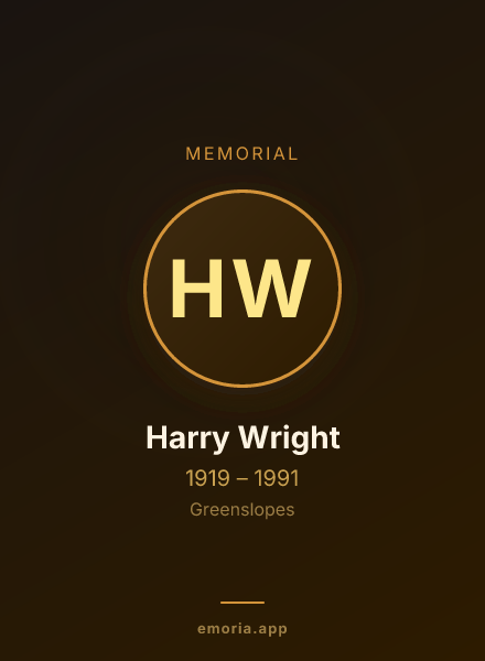 Memorial portrait of Harry Wright