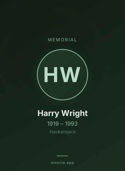 Memorial portrait of Harry Wright