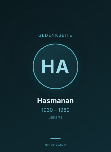 Gedenkportrait von Hasmanan