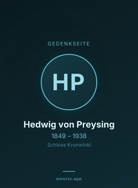 Gedenkportrait von Hedwig von Preysing
