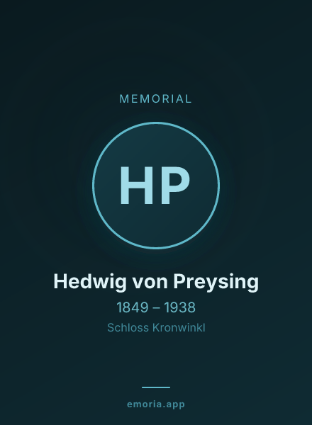 Memorial portrait of Hedwig von Preysing