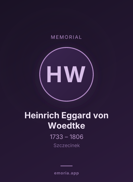 Memorial portrait of Heinrich Eggard von Woedtke