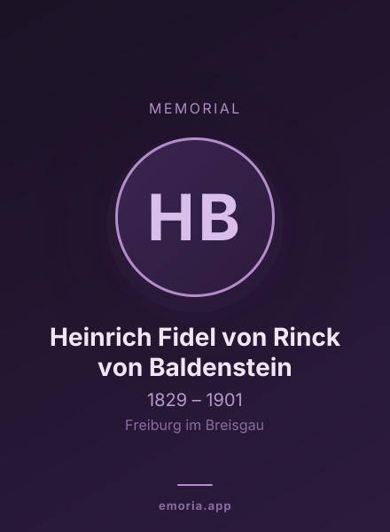 Memorial portrait of Heinrich Fidel von Rinck von Baldenstein
