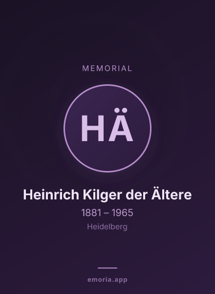 Memorial portrait of Heinrich Kilger der Ältere