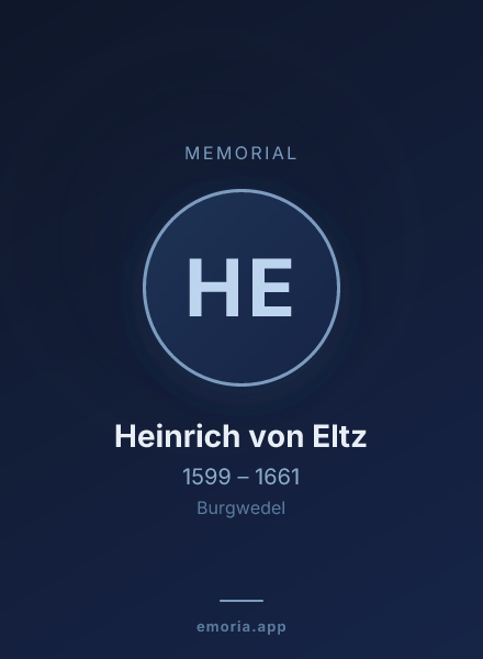 Memorial portrait of Heinrich von Eltz