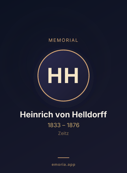 Memorial portrait of Heinrich von Helldorff