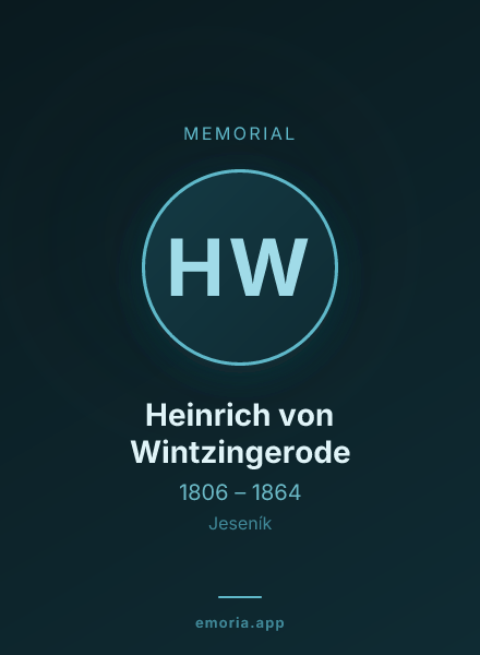 Memorial portrait of Heinrich von Wintzingerode