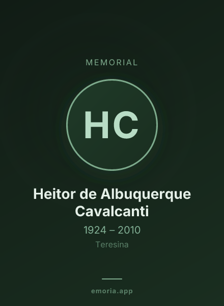 Memorial portrait of Heitor de Albuquerque Cavalcanti