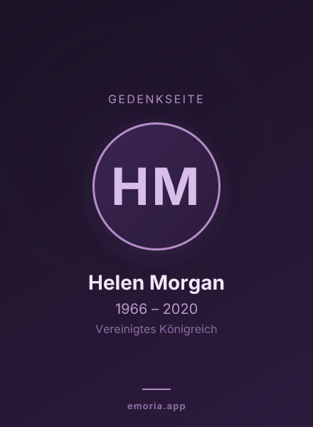 Gedenkportrait von Helen Morgan