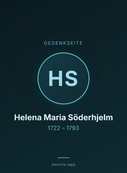 Gedenkportrait von Helena Maria Söderhjelm