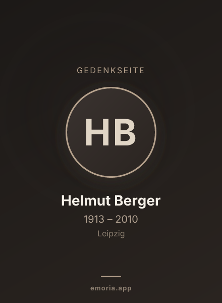 Gedenkportrait von Helmut Berger