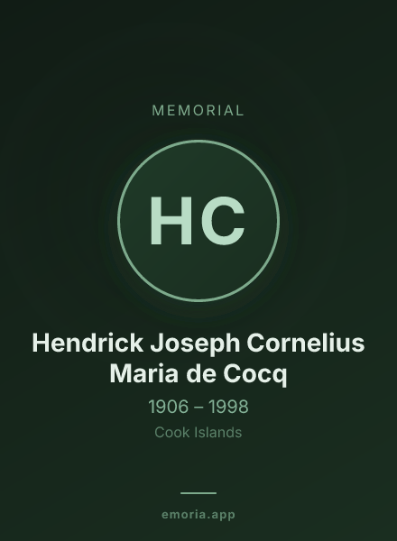 Memorial portrait of Hendrick Joseph Cornelius Maria de Cocq