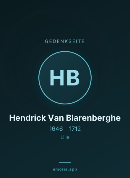 Gedenkportrait von Hendrick Van Blarenberghe