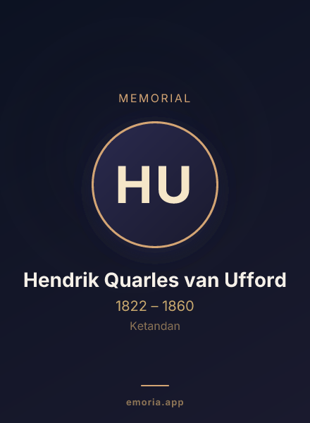 Memorial portrait of Hendrik Quarles van Ufford