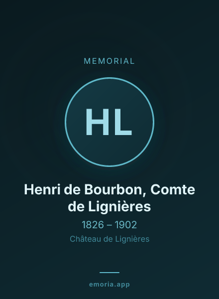 Memorial portrait of Henri de Bourbon, Comte de Lignières