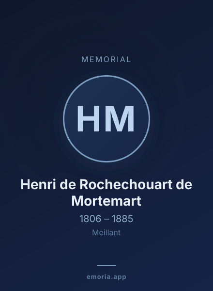 Memorial portrait of Henri de Rochechouart de Mortemart