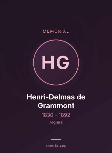 Memorial portrait of Henri-Delmas de Grammont