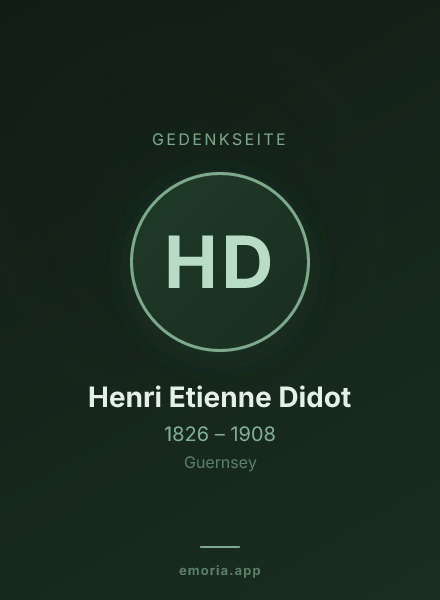 Gedenkportrait von Henri Etienne Didot