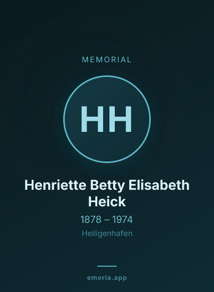 Memorial portrait of Henriette Betty Elisabeth Heick