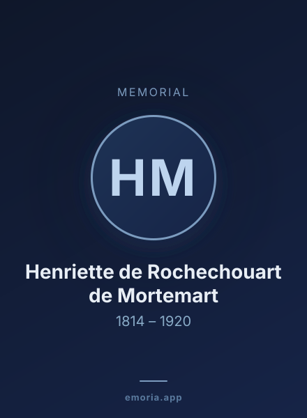 Memorial portrait of Henriette de Rochechouart de Mortemart