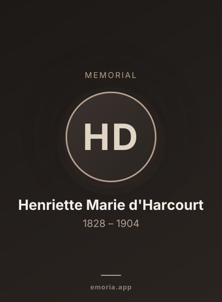 Memorial portrait of Henriette Marie d'Harcourt