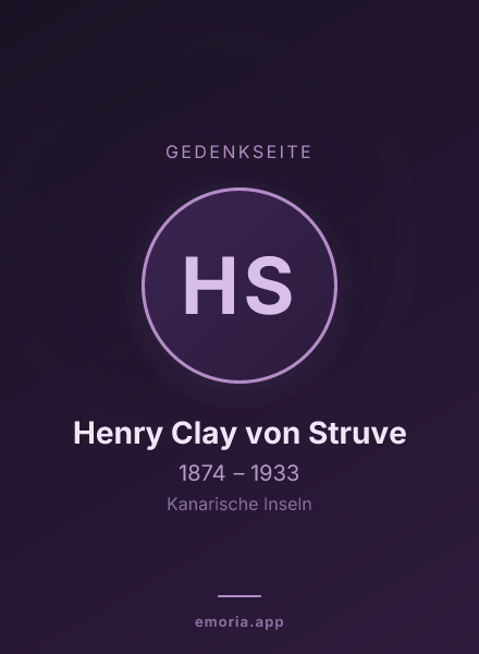Gedenkportrait von Henry Clay von Struve