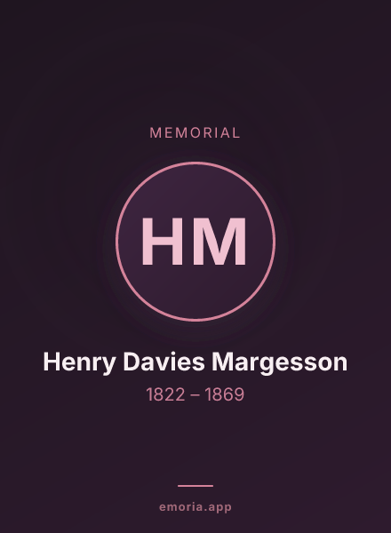 Memorial portrait of Henry Davies Margesson