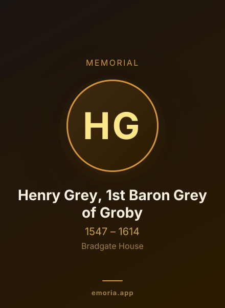 Memorial portrait of Henry Grey, 1st Baron Grey of Groby