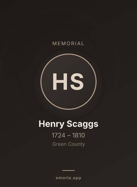 Memorial portrait of Henry Scaggs