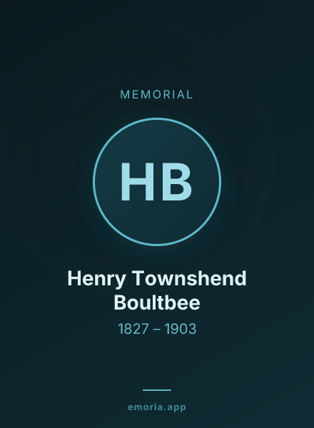 Memorial portrait of Henry Townshend Boultbee