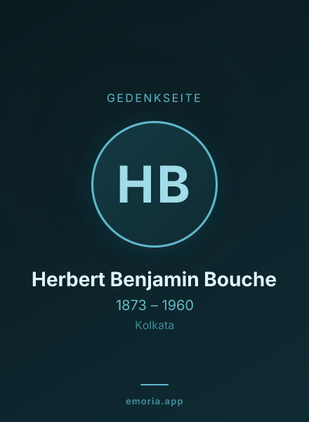 Gedenkportrait von Herbert Benjamin  Bouche