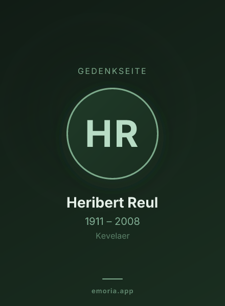 Gedenkportrait von Heribert Reul