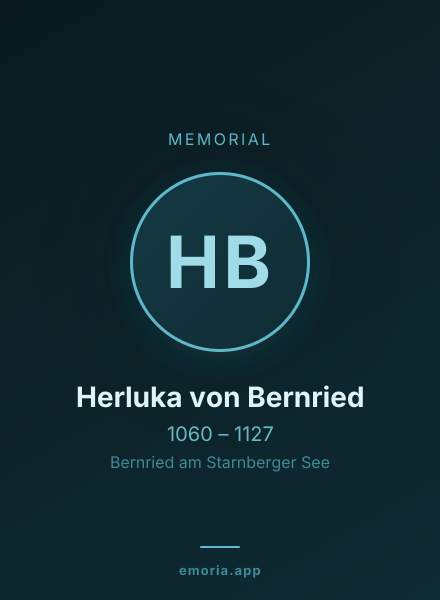Memorial portrait of Herluka von Bernried