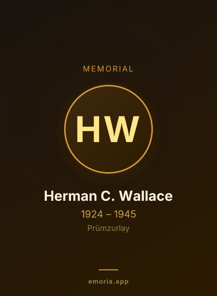 Memorial portrait of Herman C. Wallace