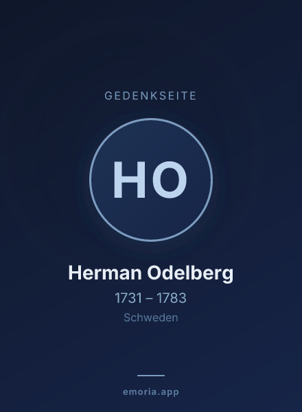Gedenkportrait von Herman Odelberg
