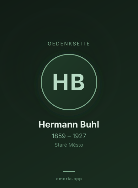 Gedenkportrait von Hermann Buhl