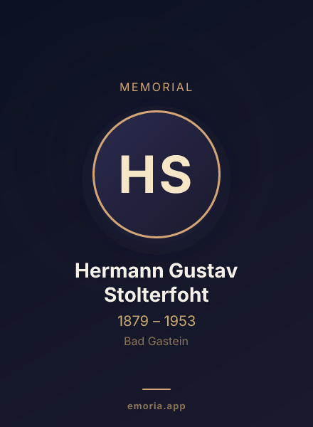 Memorial portrait of Hermann Gustav Stolterfoht