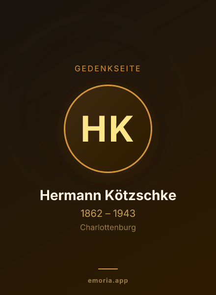 Gedenkportrait von Hermann Kötzschke