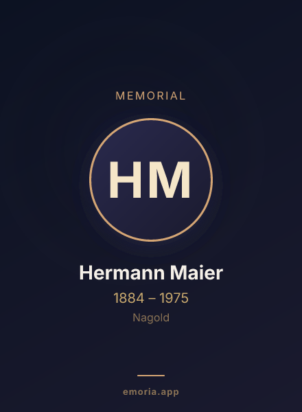 Memorial portrait of Hermann Maier