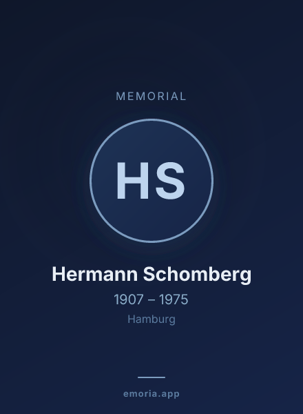 Memorial portrait of Hermann Schomberg