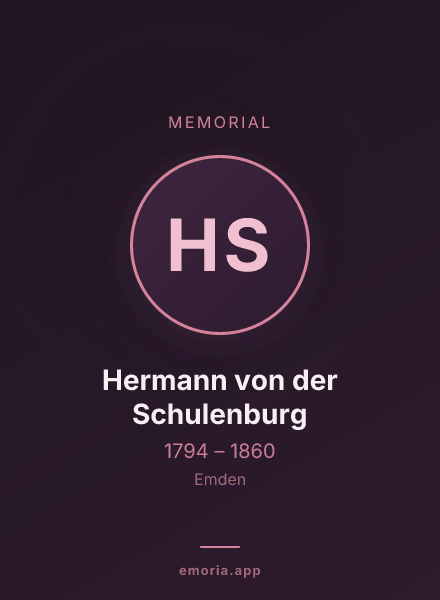 Memorial portrait of Hermann von der Schulenburg