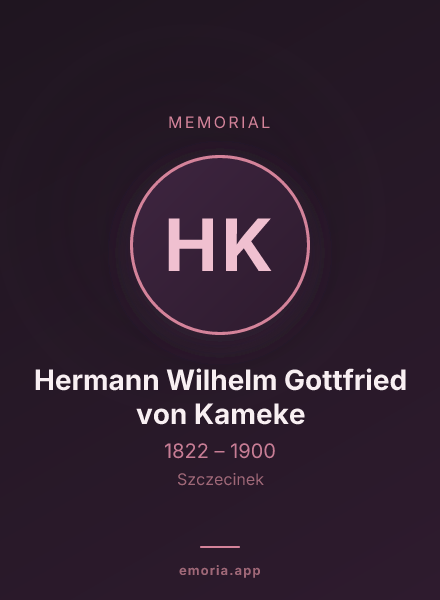 Memorial portrait of Hermann Wilhelm Gottfried von Kameke