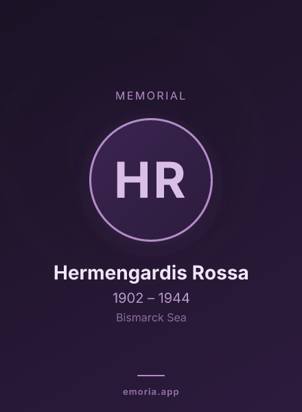 Memorial portrait of Hermengardis Rossa