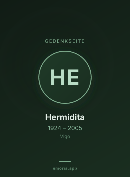 Gedenkportrait von Hermidita