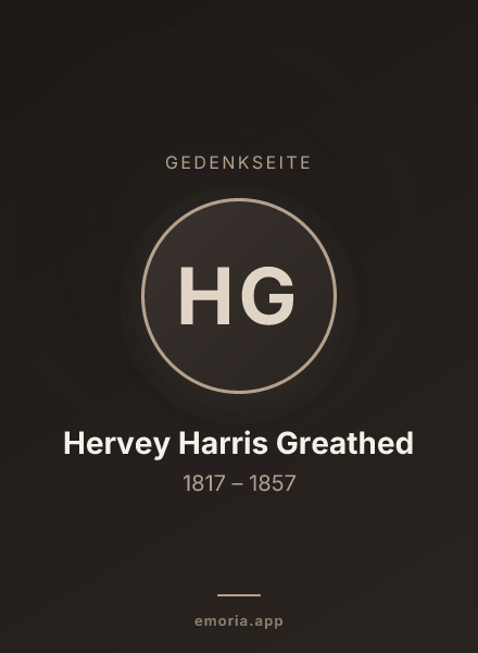 Gedenkportrait von Hervey Harris Greathed