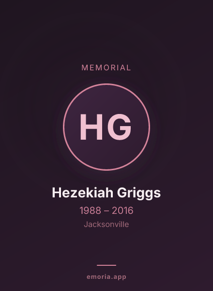 Memorial portrait of Hezekiah Griggs