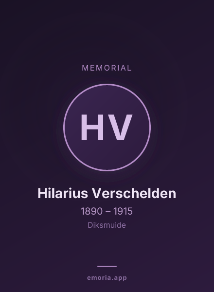 Memorial portrait of Hilarius Verschelden