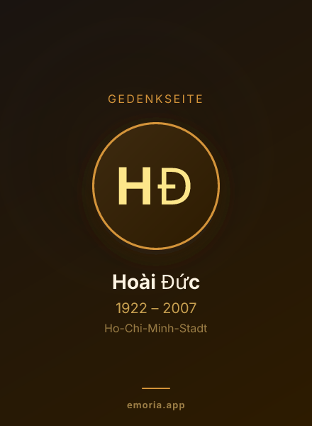 Gedenkportrait von Hoài Đức