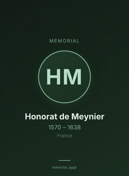 Memorial portrait of Honorat de Meynier