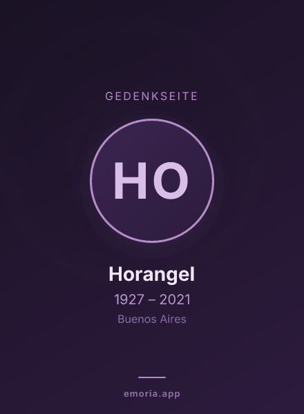 Gedenkportrait von Horangel